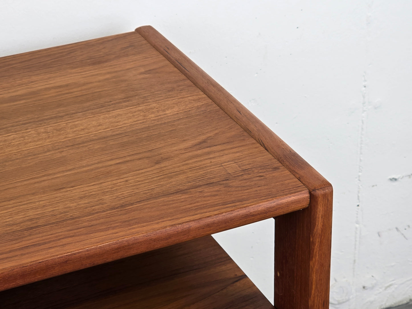 DÄNISCH TEAK TV BOARD sideboard kommode holz regal hifi plattenspieler