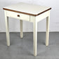 VINTAGE KÜCHENTISCH tisch küche esstisch 1950er resopal holz klein weiß