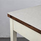 VINTAGE KÜCHENTISCH tisch küche esstisch 1950er resopal holz klein weiß