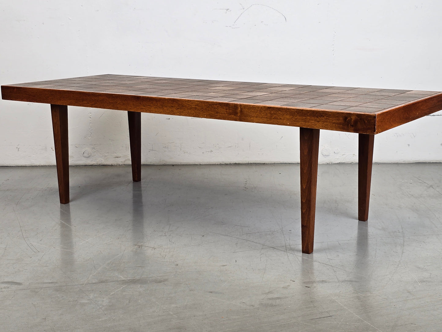 KONDOR COUCHTISCH holz fliesen tisch wohnzimmer kunst groß schreibtisch