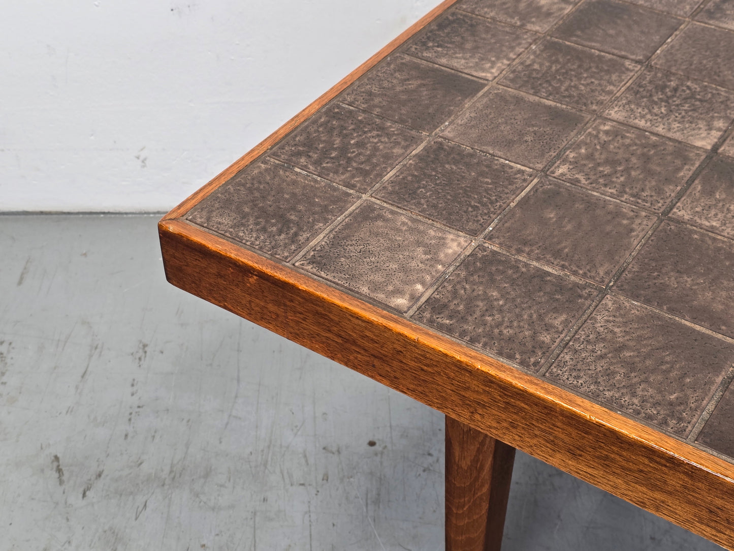 KONDOR COUCHTISCH holz fliesen tisch wohnzimmer kunst groß schreibtisch
