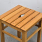VINTAGE HOCKER stuhl holz esstischc esszimmer küche 1960er mid century