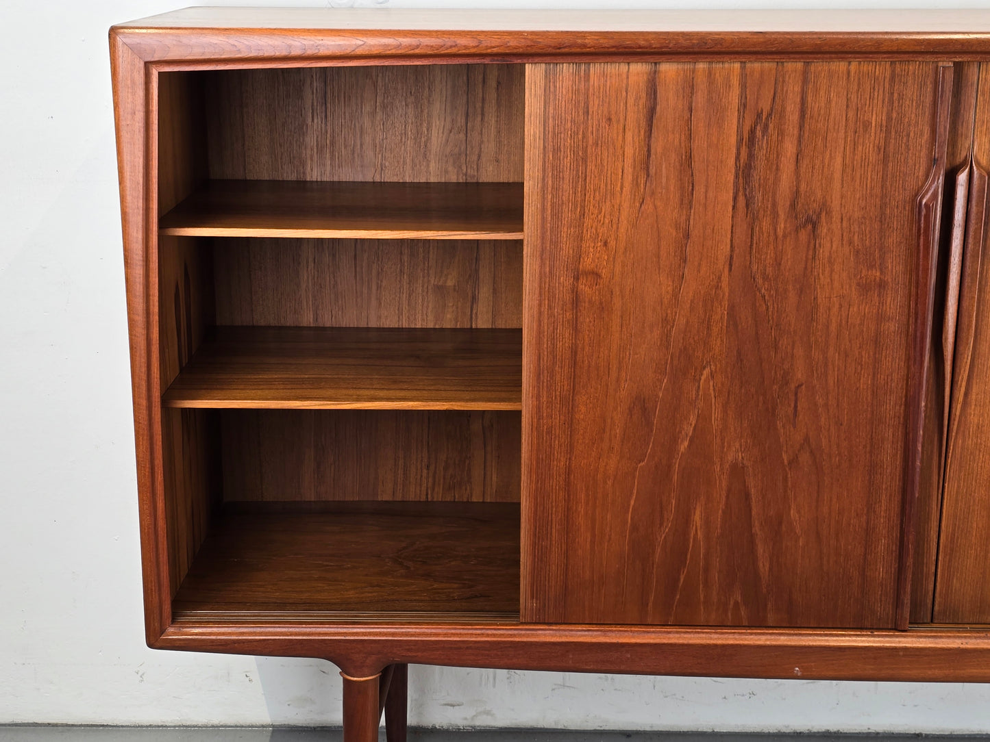 GUNNI OMANN SIDEBOARD highboard board teak dänemark vintage mid century