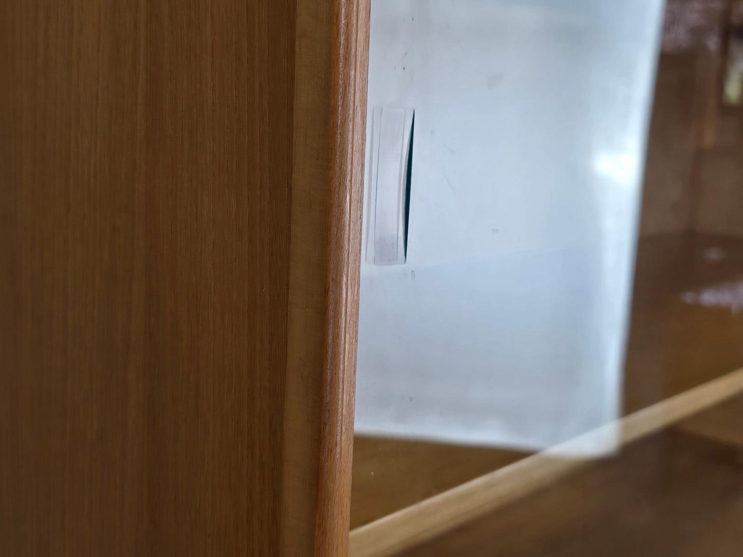 MUSTERRING VITRINENSCHRANK vitrine schrank kommode holz rüster vintage