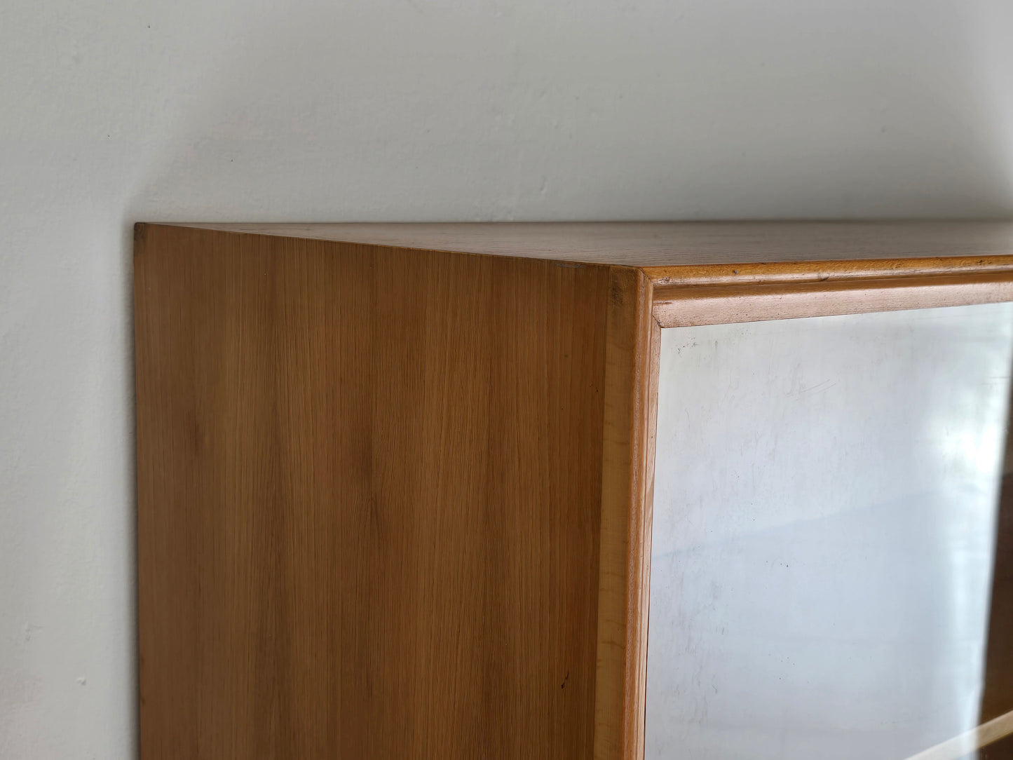 MUSTERRING VITRINENSCHRANK vitrine schrank kommode holz rüster vintage
