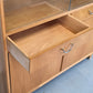 MUSTERRING VITRINENSCHRANK vitrine schrank kommode holz rüster vintage