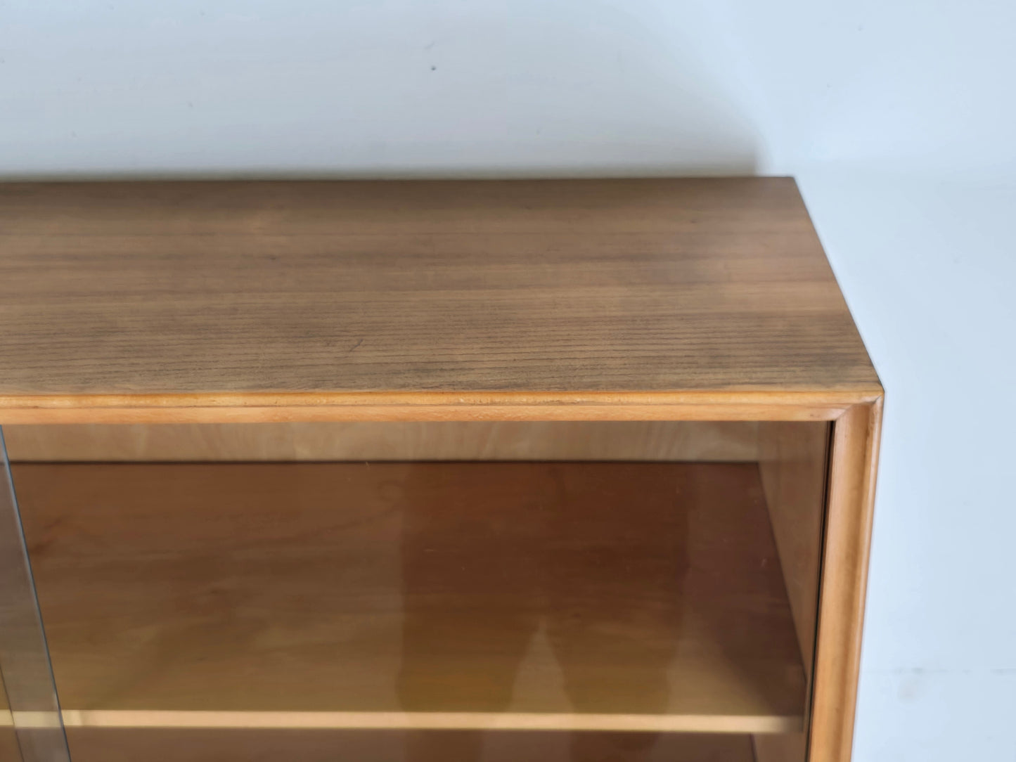 MUSTERRING VITRINENSCHRANK vitrine schrank kommode holz rüster vintage