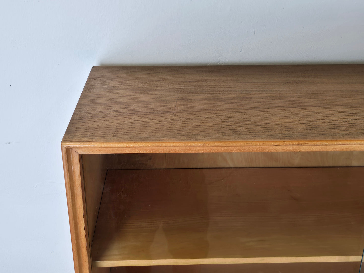 MUSTERRING VITRINENSCHRANK vitrine schrank kommode holz rüster vintage