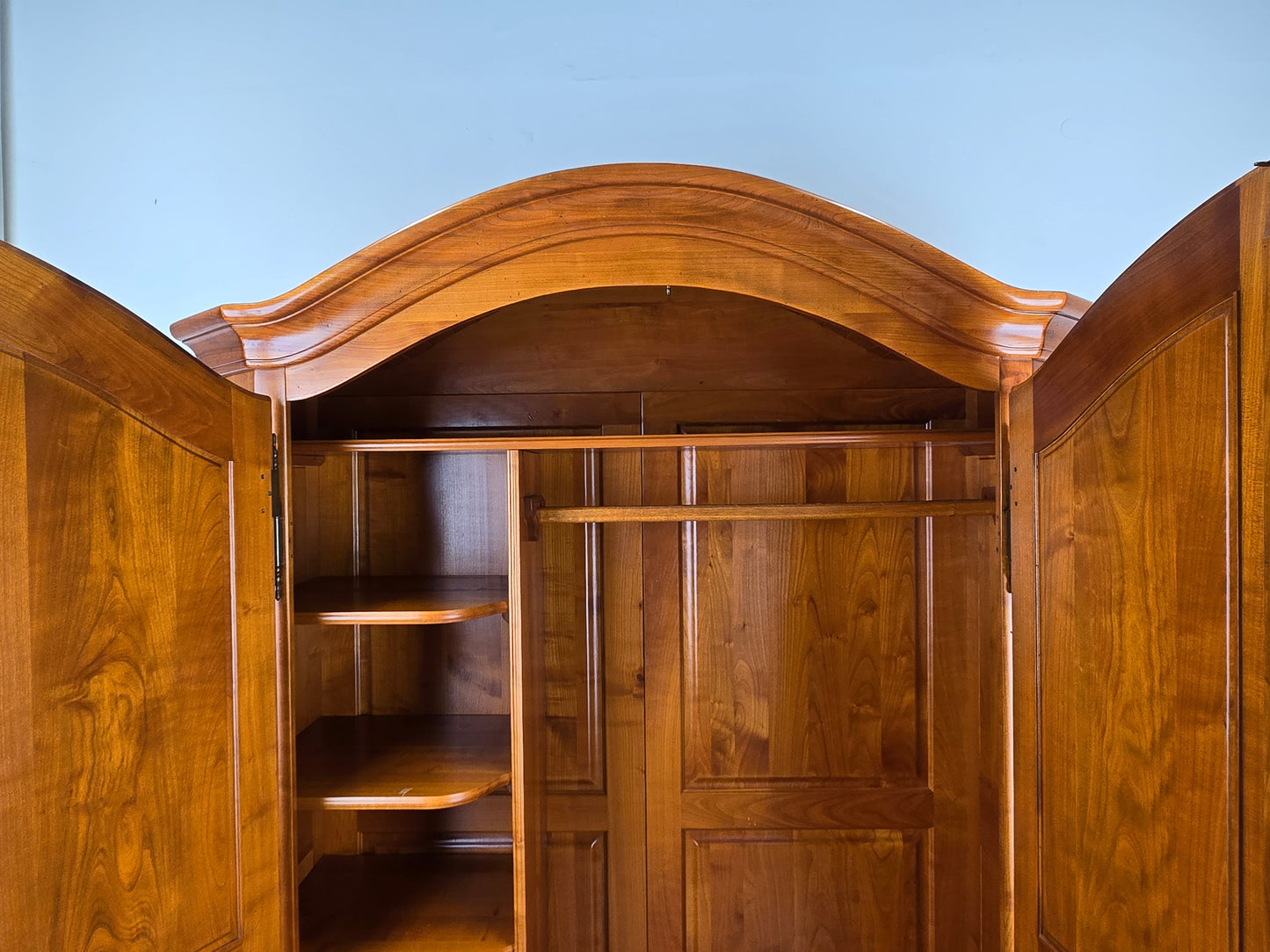 KIRSCHBAUM SCHRANK vollholz kirsche kleiderschrank domicil vintage