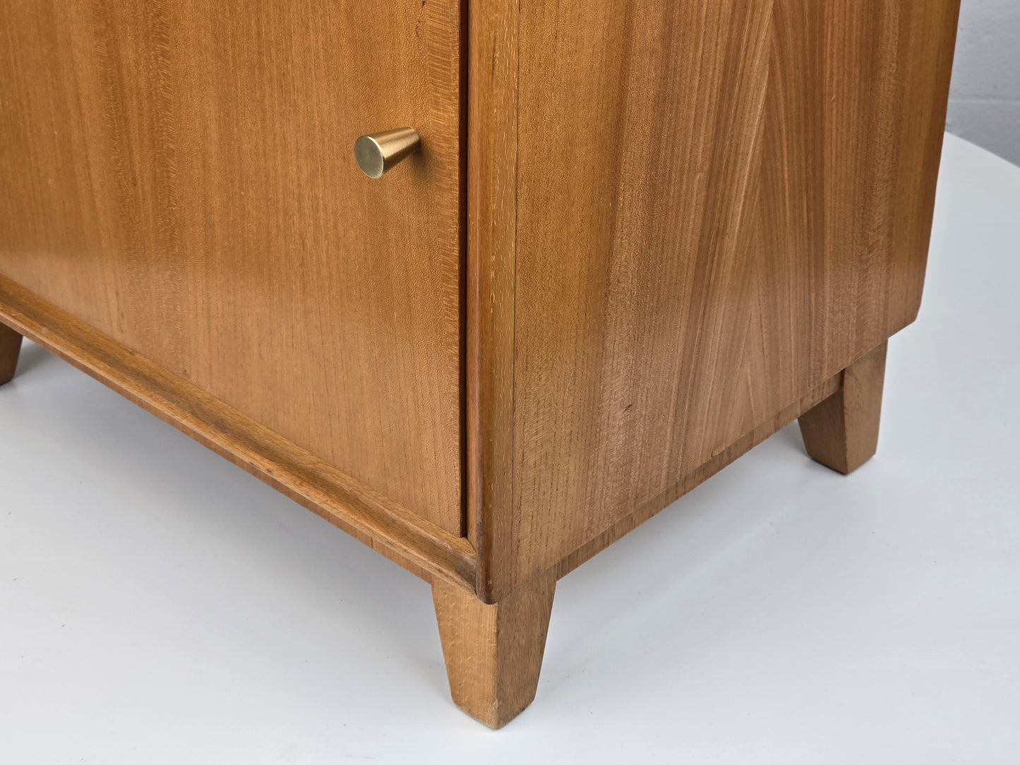 VINTAGE NACHTTISCH tisch schlafzimmer bett holz rüster kommödchen