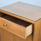 VINTAGE NACHTTISCH tisch schlafzimmer bett holz rüster kommödchen