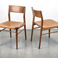 GEORG LEOWALD STUHL stühle esszimmer küche vintage teak esstisch mid century