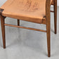 GEORG LEOWALD STUHL stühle esszimmer küche vintage teak esstisch mid century