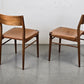 GEORG LEOWALD STUHL stühle esszimmer küche vintage teak esstisch mid century