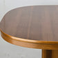 VINTAGE NUSSBAUM ESSTISCH esszimmer tisch holz ausziehbar tafel