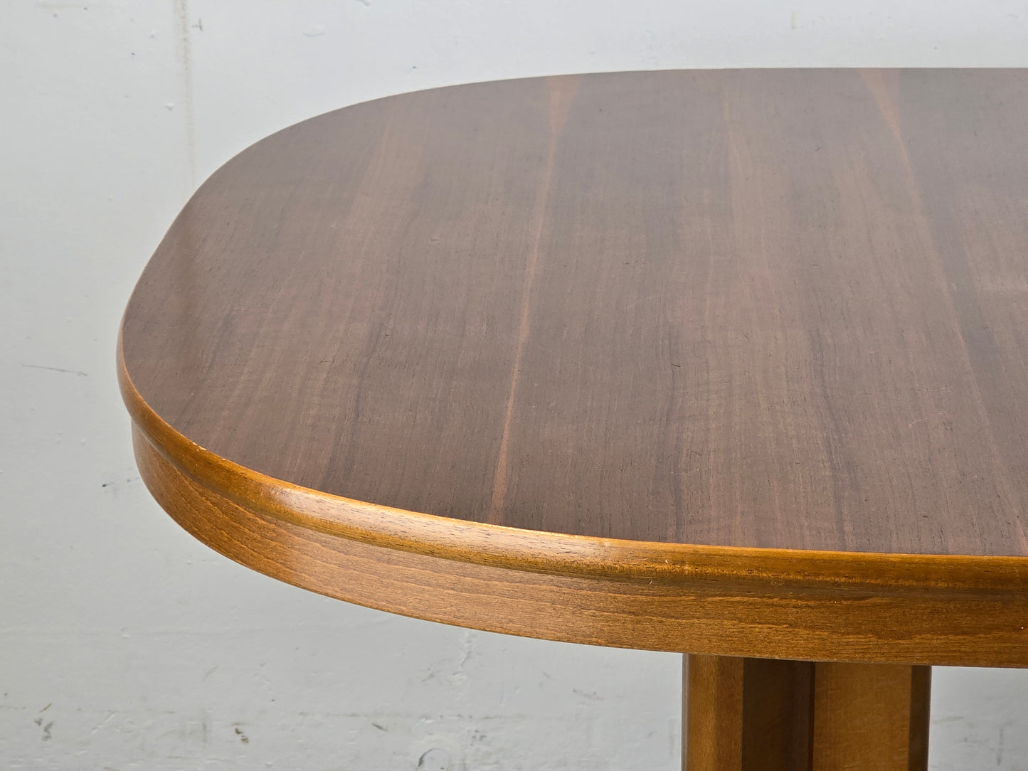 VINTAGE NUSSBAUM ESSTISCH esszimmer tisch holz ausziehbar tafel