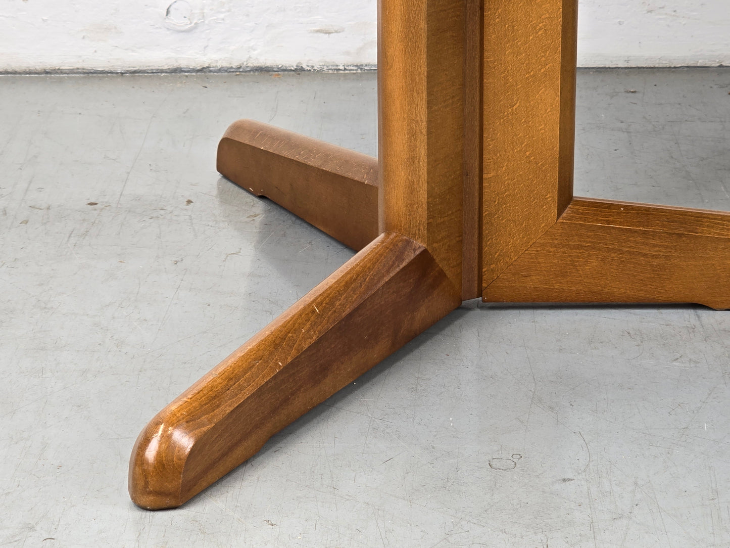 VINTAGE NUSSBAUM ESSTISCH esszimmer tisch holz ausziehbar tafel