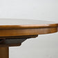 VINTAGE NUSSBAUM ESSTISCH esszimmer tisch holz ausziehbar tafel