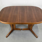 VINTAGE NUSSBAUM ESSTISCH esszimmer tisch holz ausziehbar tafel