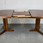 VINTAGE NUSSBAUM ESSTISCH esszimmer tisch holz ausziehbar tafel