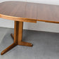 VINTAGE NUSSBAUM ESSTISCH esszimmer tisch holz ausziehbar tafel