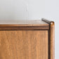 BEHR HIGHBOARD sideboard holz vintage schrank mid century schubladen schiebetüren ebw erwin behr wendlingen