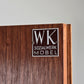 WK MÖBEL KLEIDERSCHRANK holz schrank kommode vintage garderobe 1950er mid century