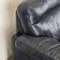 DE SEDE DS70 SOFA leder couch garnitur echtleder dunkelblau vintage 2Sitzer