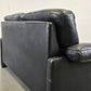DE SEDE DS70 SOFA leder couch garnitur echtleder dunkelblau vintage 2Sitzer
