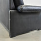 DE SEDE DS70 SOFA leder couch garnitur echtleder dunkelblau vintage 2Sitzer