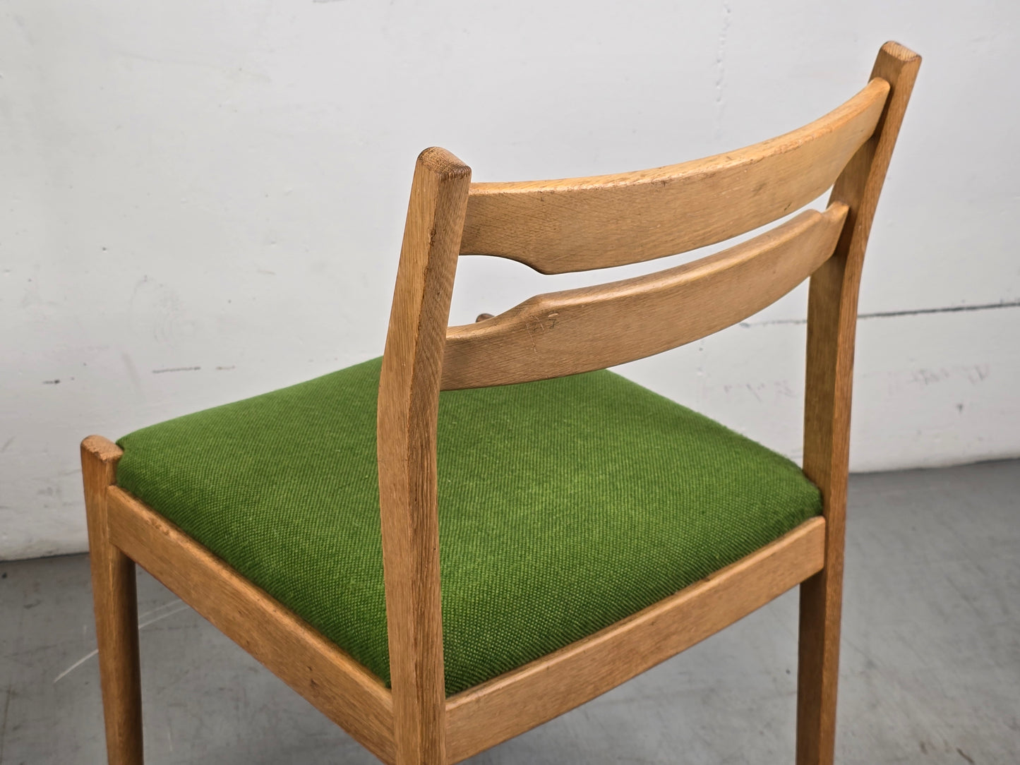 VINTAGE STUHL holz grün 1960er ddr retro küche esstisch esszimmer