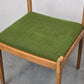 VINTAGE STUHL holz grün 1960er ddr retro küche esstisch esszimmer