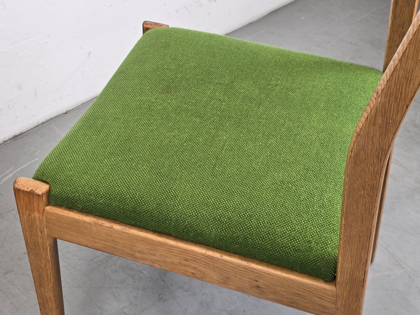 VINTAGE STUHL holz grün 1960er ddr retro küche esstisch esszimmer