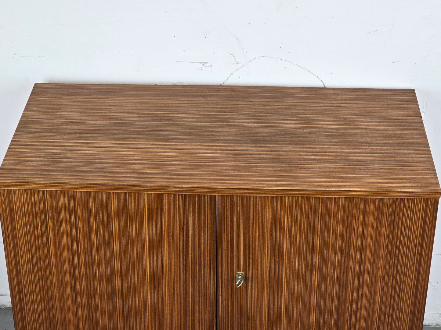 ZEBRANO SIDEBOARD tv board kommode holz vintage mid century 1960er