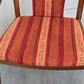 VINTAGE ARMCHAIR stuhl esstisch esszimmer küche armlehnen rot