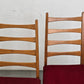 MID CENTURY STÜHLE stuhl vintage esstisch esszimmer küche rot holz