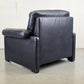DE SEDE DS70 SESSEL leder couch garnitur echtleder dunkelblau vintage !Sitzer