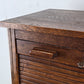 ROLLADEN SCHRANK antik vintage akten büro art deco rolltüren kommode holz