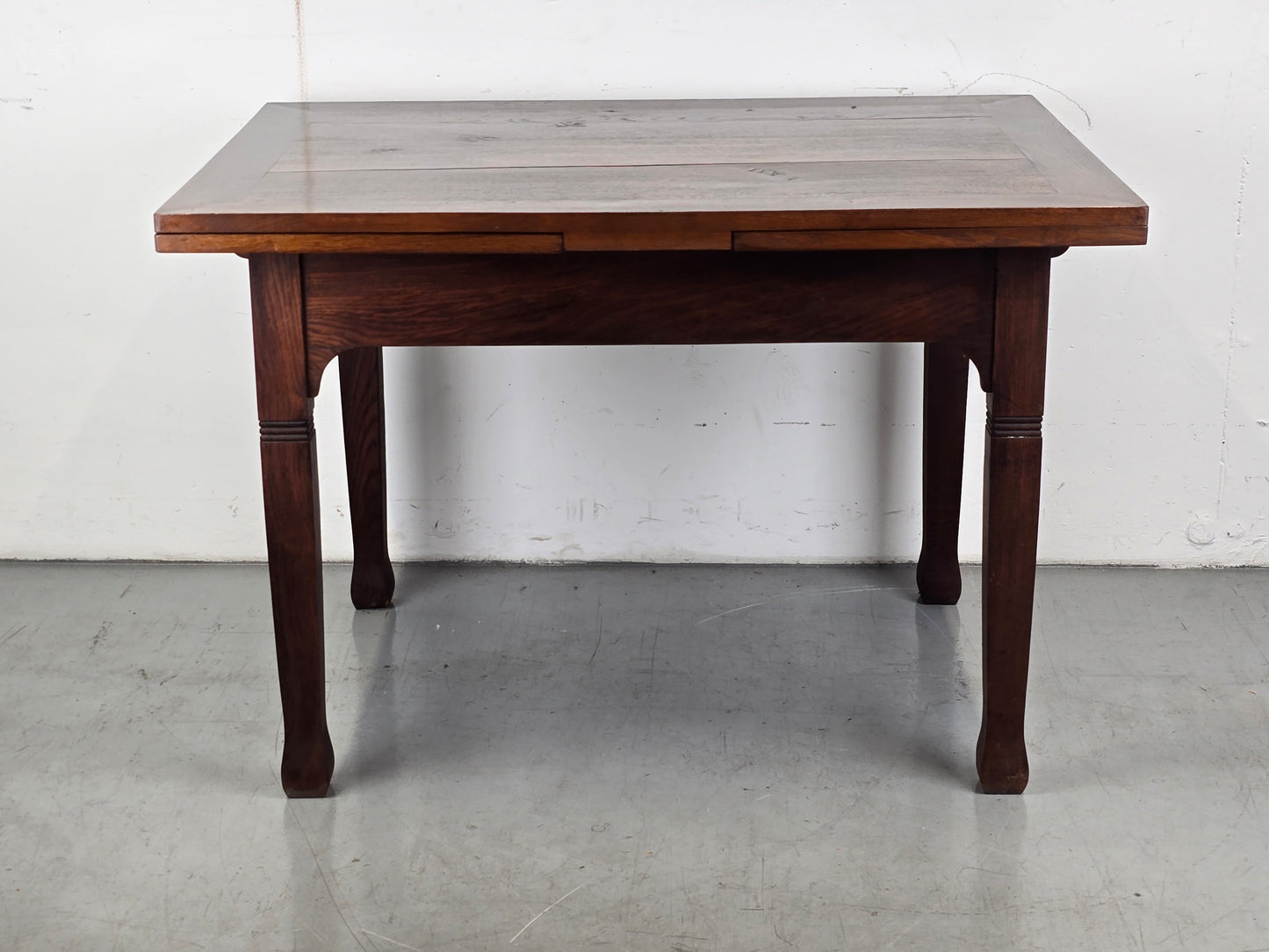 ANTIK EICHE TISCH esstisch küche schreibtisch vollholz vintage ausziehbar