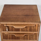 VINTAGE ABLAGE schubladen kommode nachttisch holz 1960er teak mid century