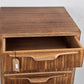 VINTAGE ABLAGE schubladen kommode nachttisch holz 1960er teak mid century