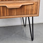 VINTAGE ABLAGE schubladen kommode nachttisch holz 1960er teak mid century