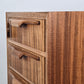 VINTAGE ABLAGE schubladen kommode nachttisch holz 1960er teak mid century