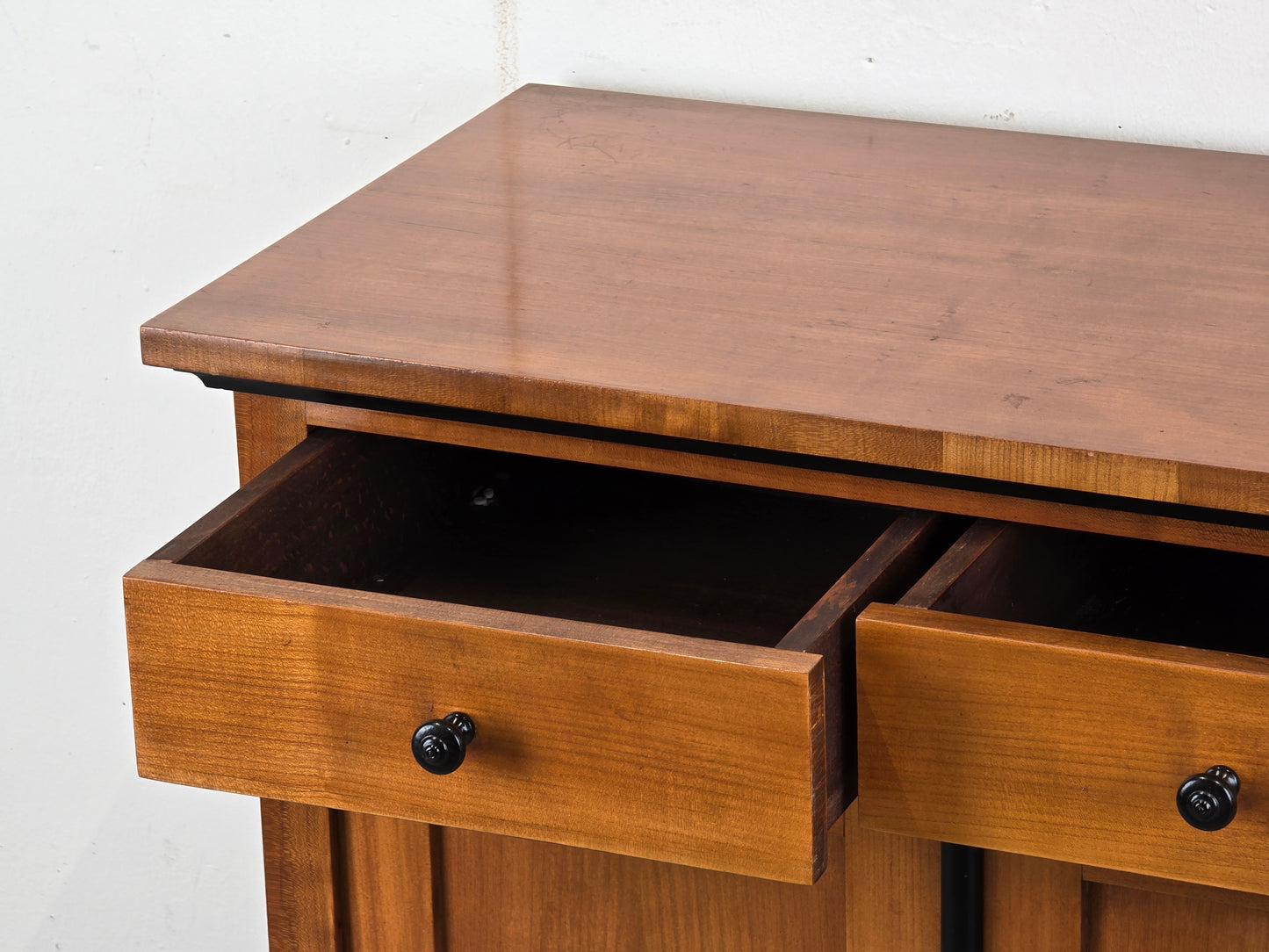 VINTAGE SIDEBOARD kommode holz tv vollholz antik kirsch Schubladen