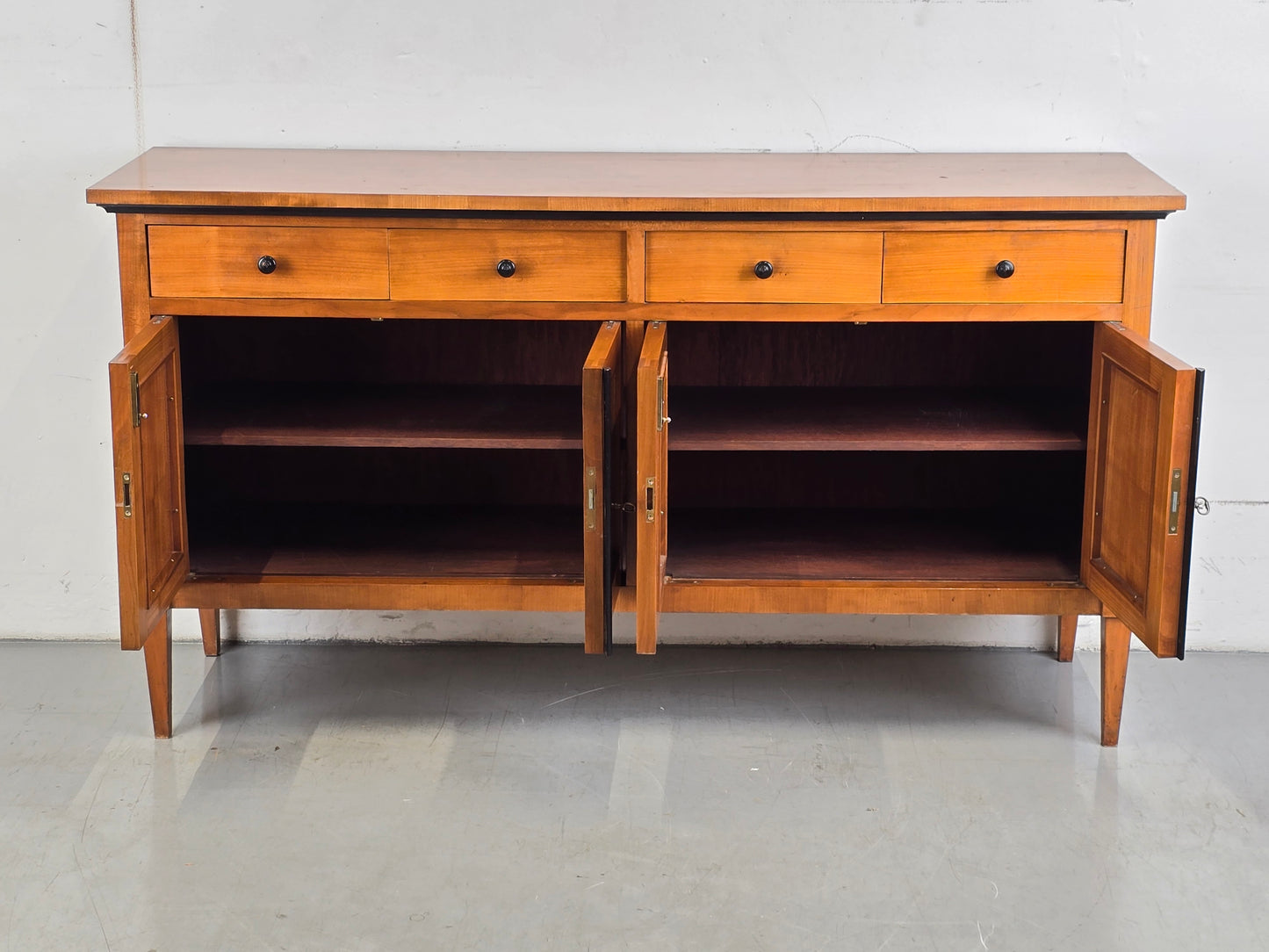 VINTAGE SIDEBOARD kommode holz tv vollholz antik kirsch Schubladen