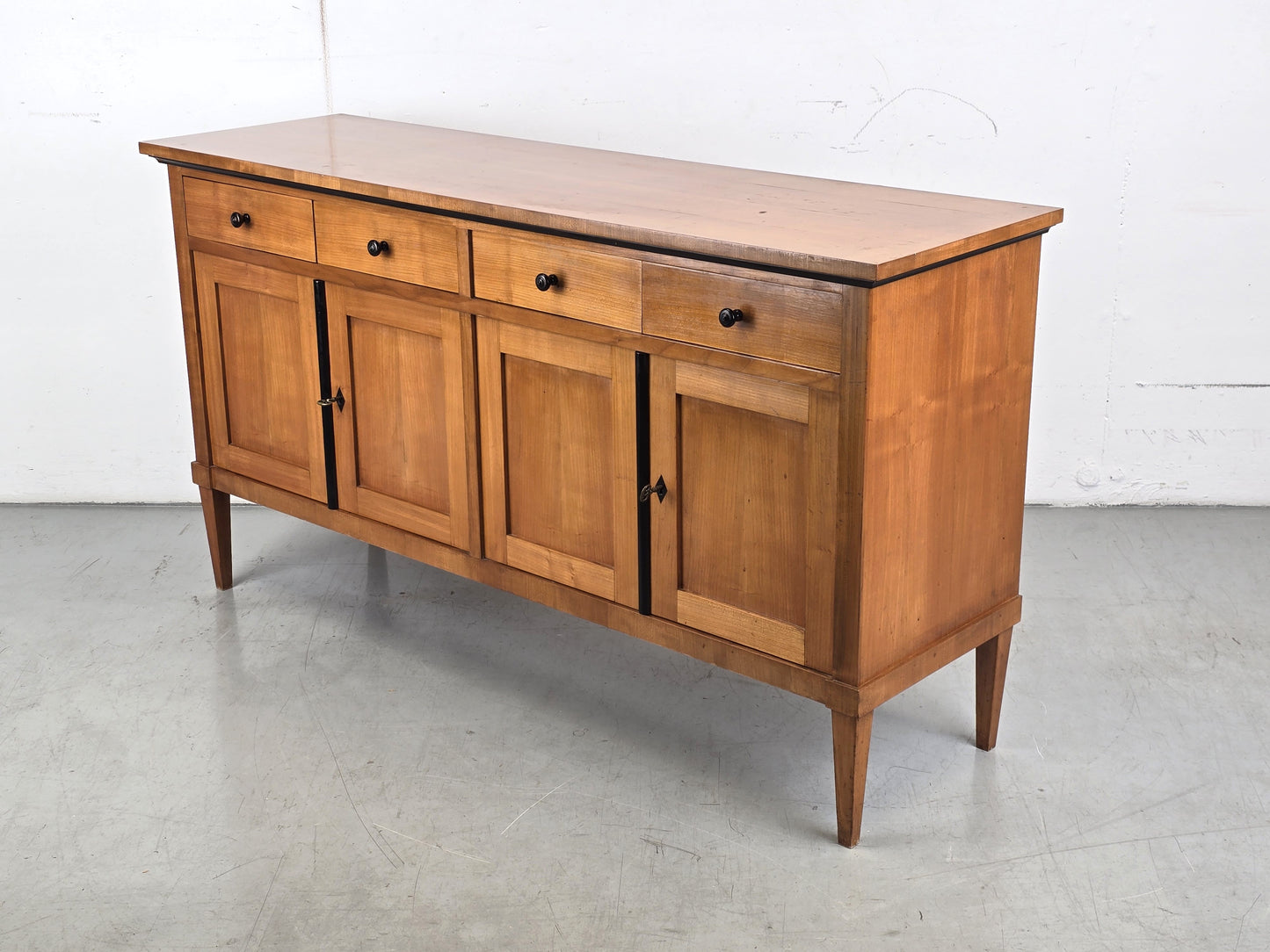 VINTAGE SIDEBOARD kommode holz tv vollholz antik kirsch Schubladen