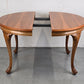 VINTAGE ESSTISCH rund oval holz nussbaum ausziehbar küche esszimmer