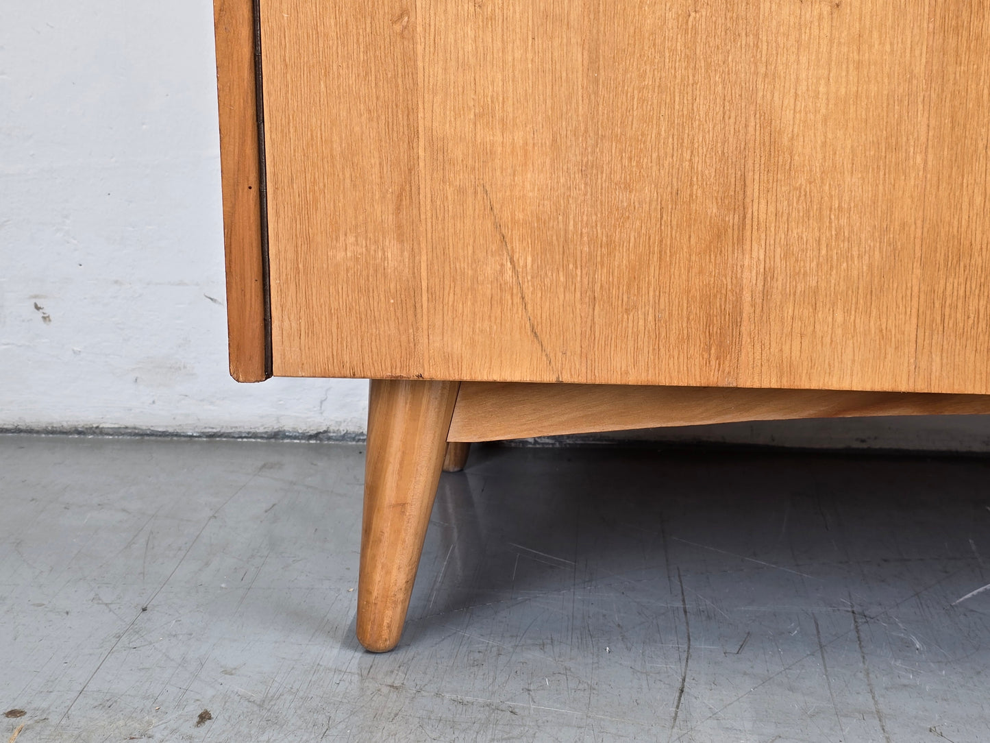 MID CENTURY SEKRETÄR kommode holz 1960er vintage minibar schreibtisch