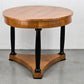 BIEDERMEIER TISCH rund holz schwarz antik vintage Couchtisch beistelltisch