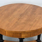 BIEDERMEIER TISCH rund holz schwarz antik vintage Couchtisch beistelltisch